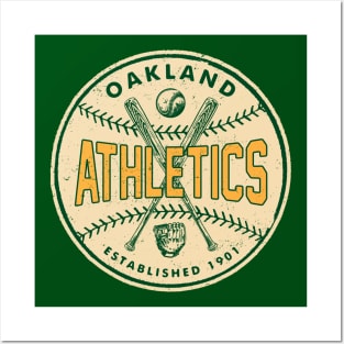 Classic Oakland A's by Buck Tee Originals Posters and Art